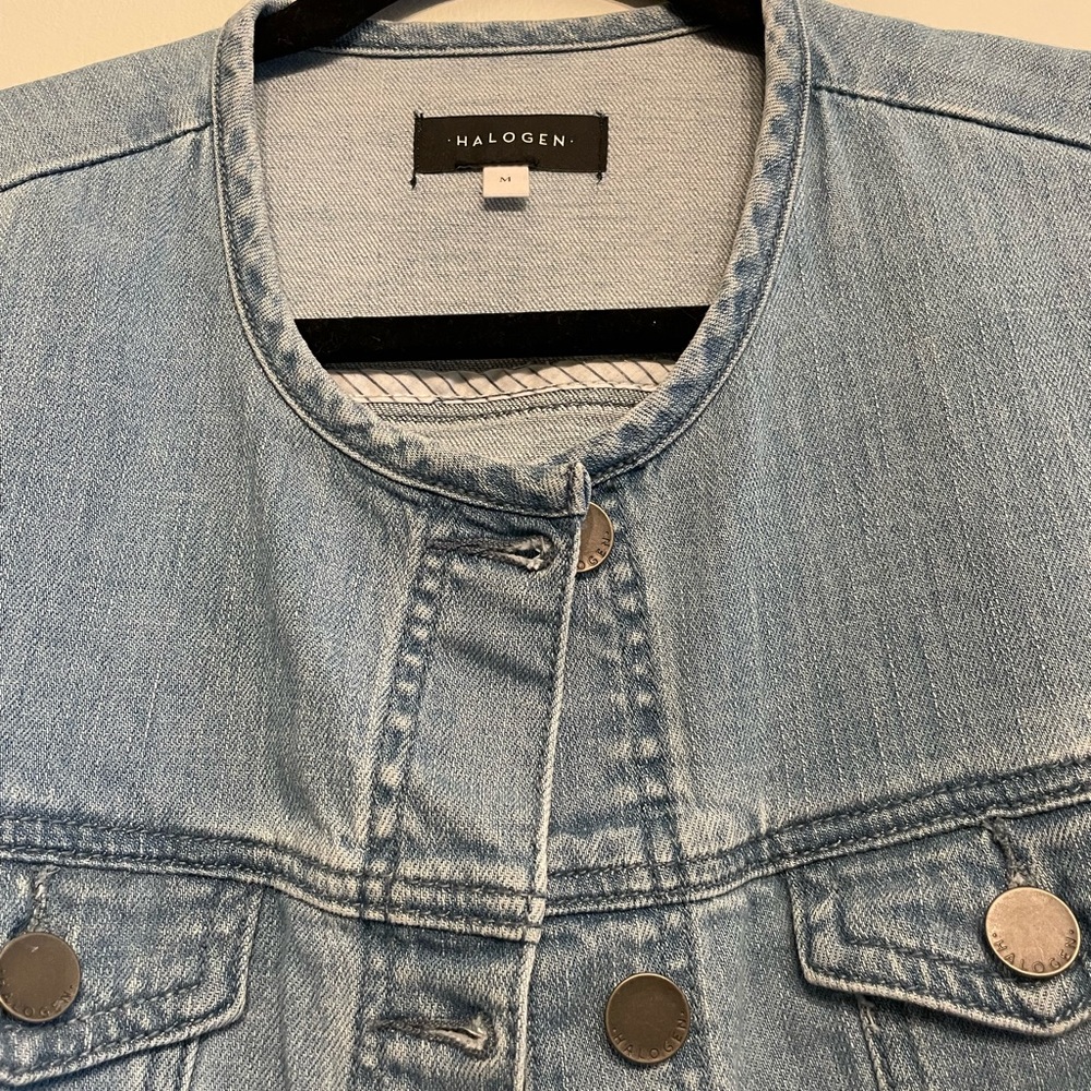 Halogen Jean Jacket - Picture 3 of 4